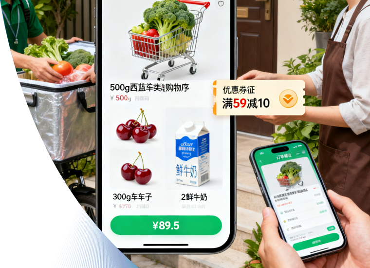 生鲜配送小程序开发